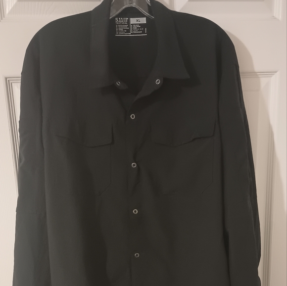 5.11  511 Tactical Shirt, 511 Tactical Long Sleeve Shirt, Size XL - Picture 1 of 3
